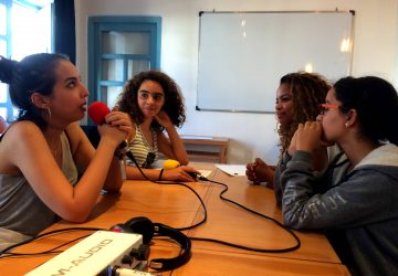 Workshop : des jeunes d’Essaouira ont créé une émission de radio autour du Moga Festival